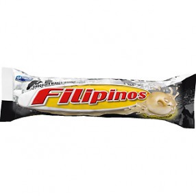 FILIPINOS con chocolate blanco paquete 100 grs